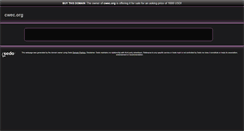 Desktop Screenshot of cwec.org
